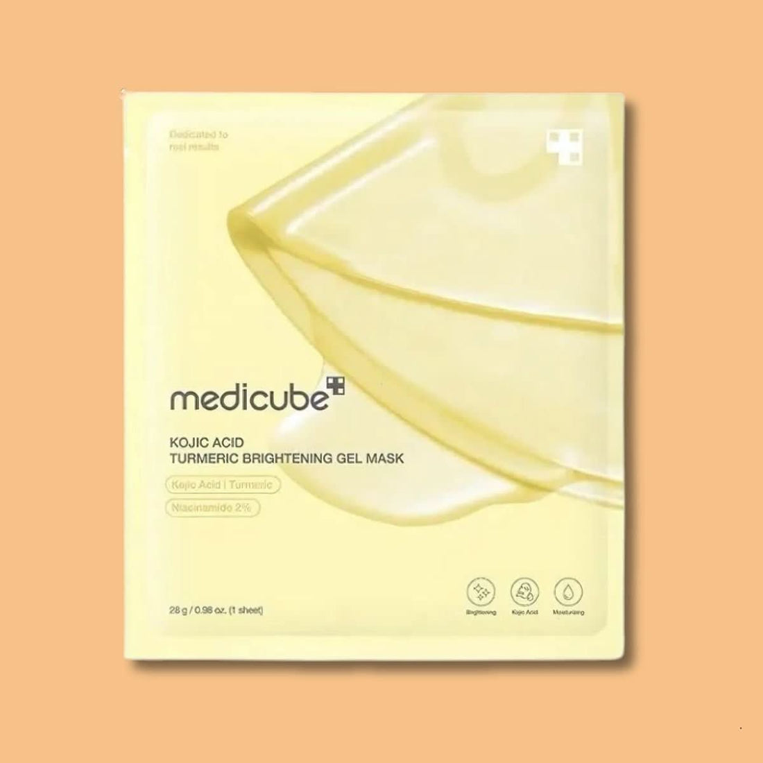 Medicube Kojic Acid Turmeric Brightening Gel Mask Korean Skincare | VELVET GLOW