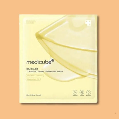 Medicube Kojic Acid Turmeric Brightening Gel Mask Korean Skincare | VELVET GLOW