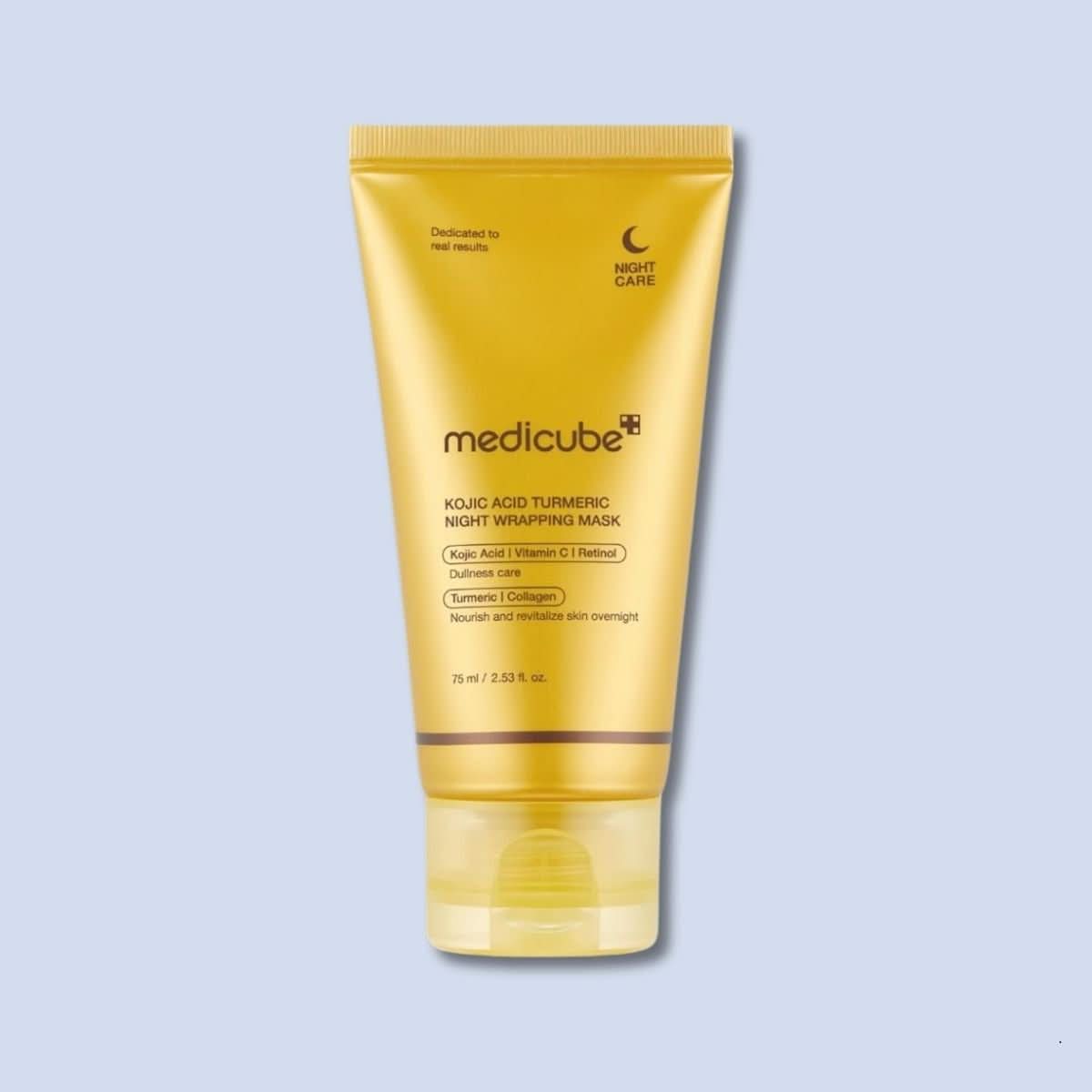 Medicube Kojic Acid Turmeric Overnight Wrapping Mask Korean Skincare | VELVET GLOW