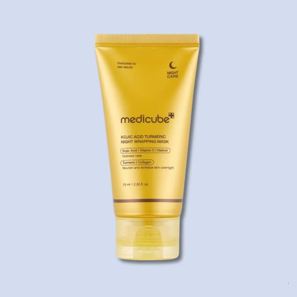 Medicube Kojic Acid Turmeric Overnight Wrapping Mask Korean Skincare | VELVET GLOW