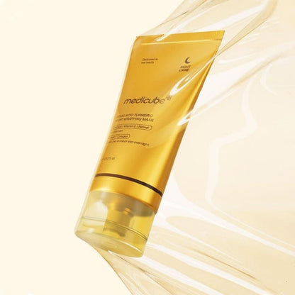 Medicube Kojic Acid Turmeric Overnight Wrapping Mask Korean Skincare | VELVET GLOW