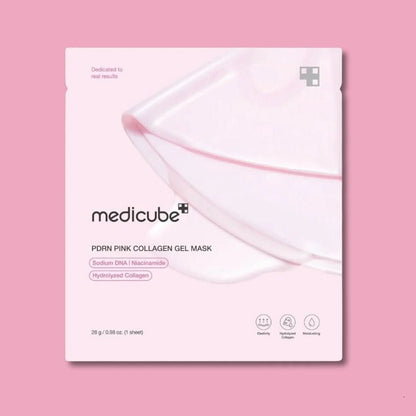 Medicube PDRN Pink Collagen Jelly Gel Mask Korean Skincare | VELVET GLOW