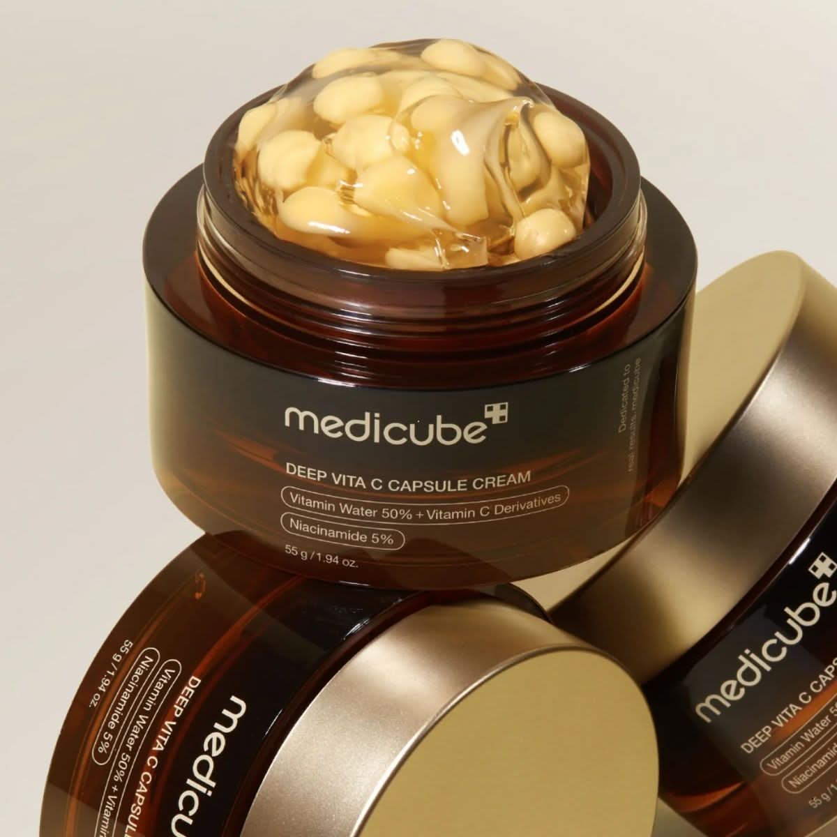 Medicube Deep Vita C Capsule Cream Korean Skincare | VELVET GLOW