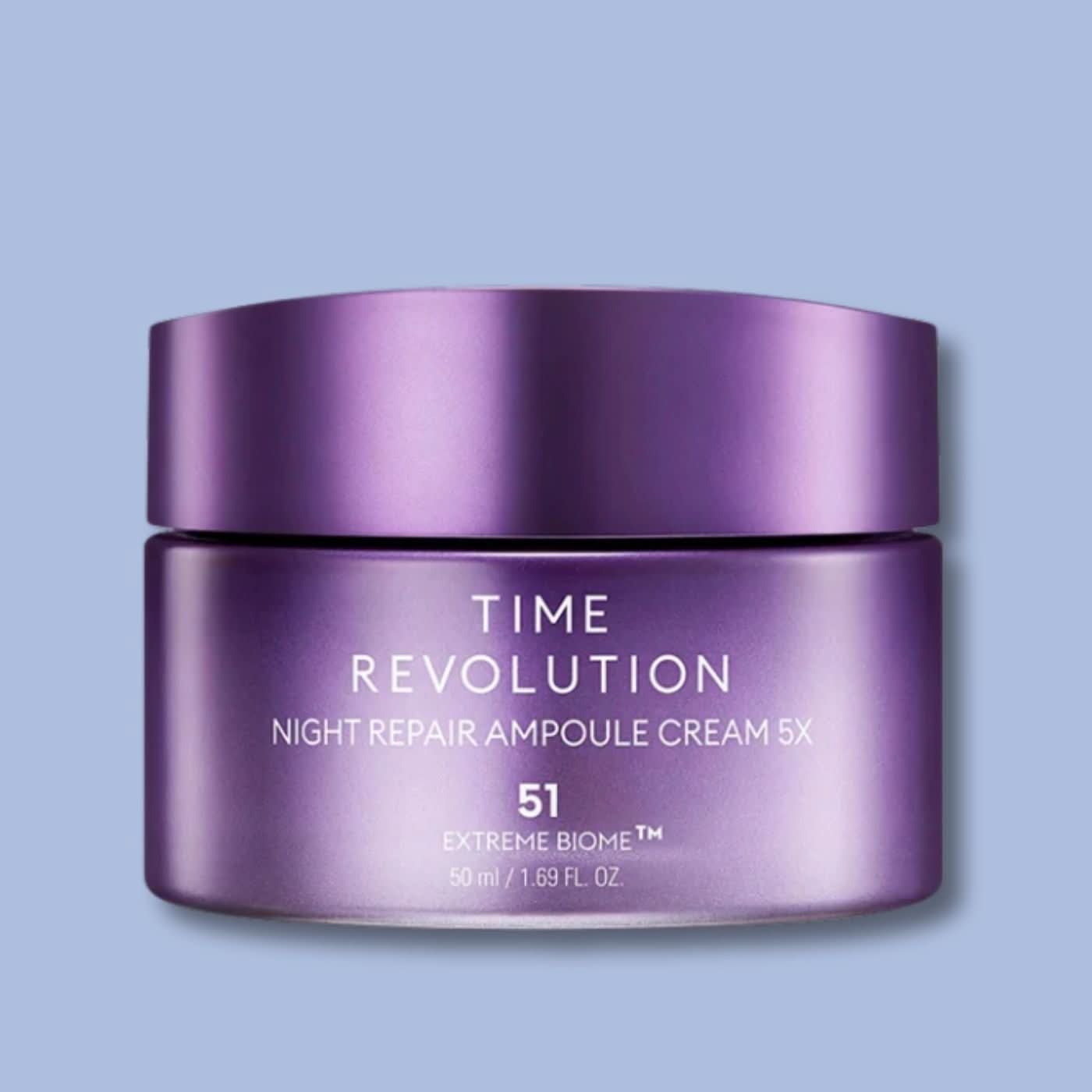 MISSHA Time Revolution Night Repair Ampoule Cream 5X Korean Skincare | VELVET GLOW