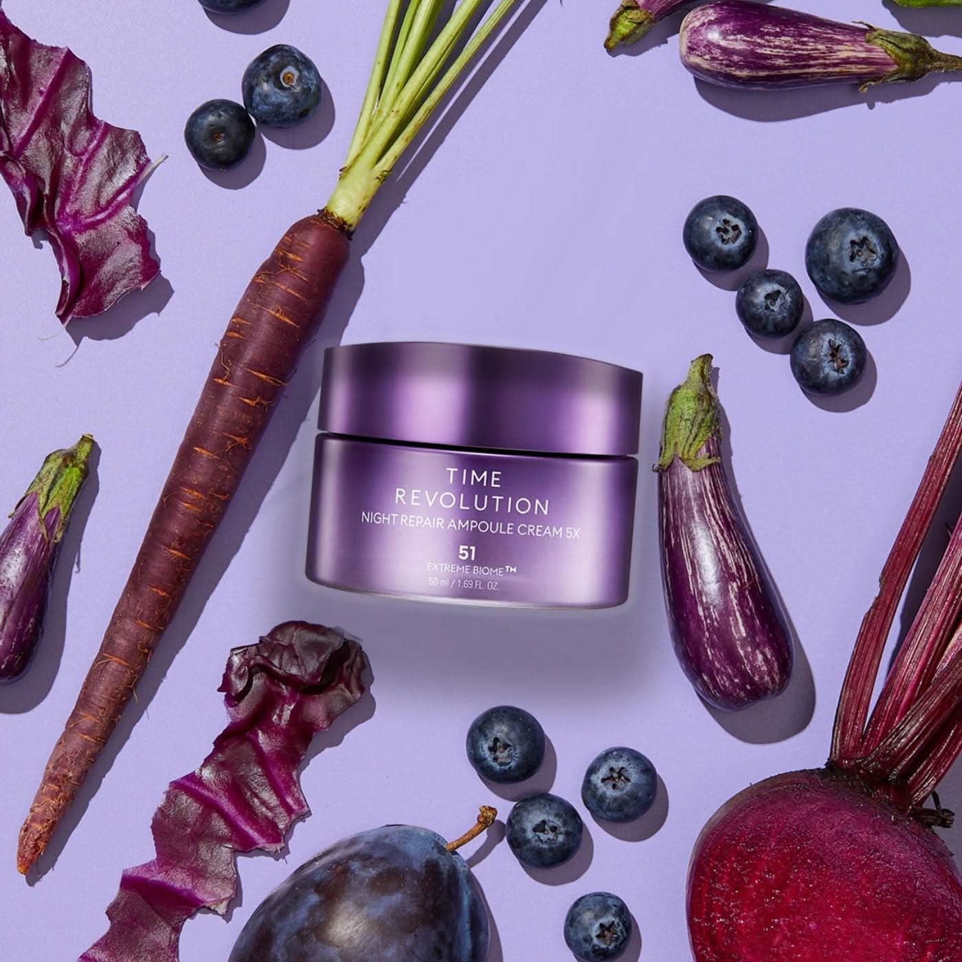 MISSHA Time Revolution Night Repair Ampoule Cream 5X Korean Skincare | VELVET GLOW
