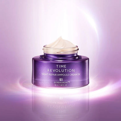MISSHA Time Revolution Night Repair Ampoule Cream 5X Korean Skincare | VELVET GLOW