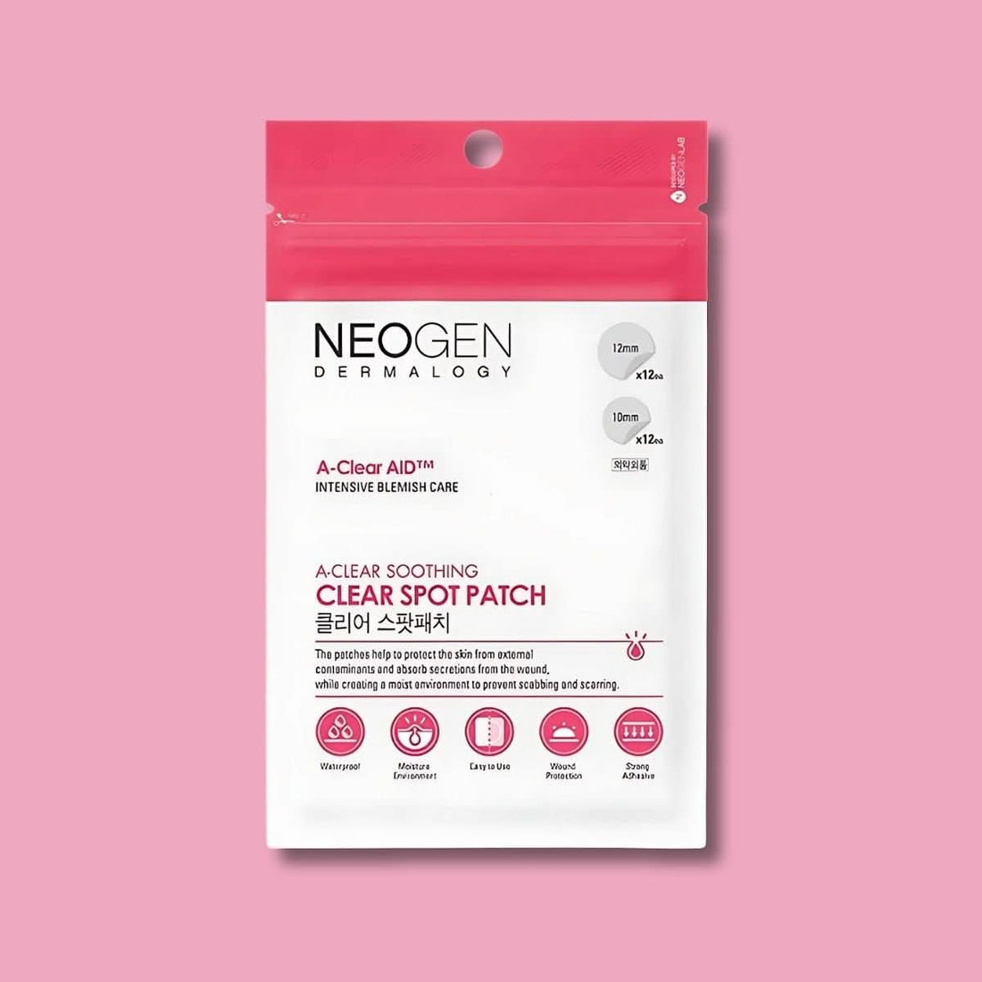 NEOGEN A - Clear Aid Soothing Spot Patch Korean Skincare | VELVET GLOW