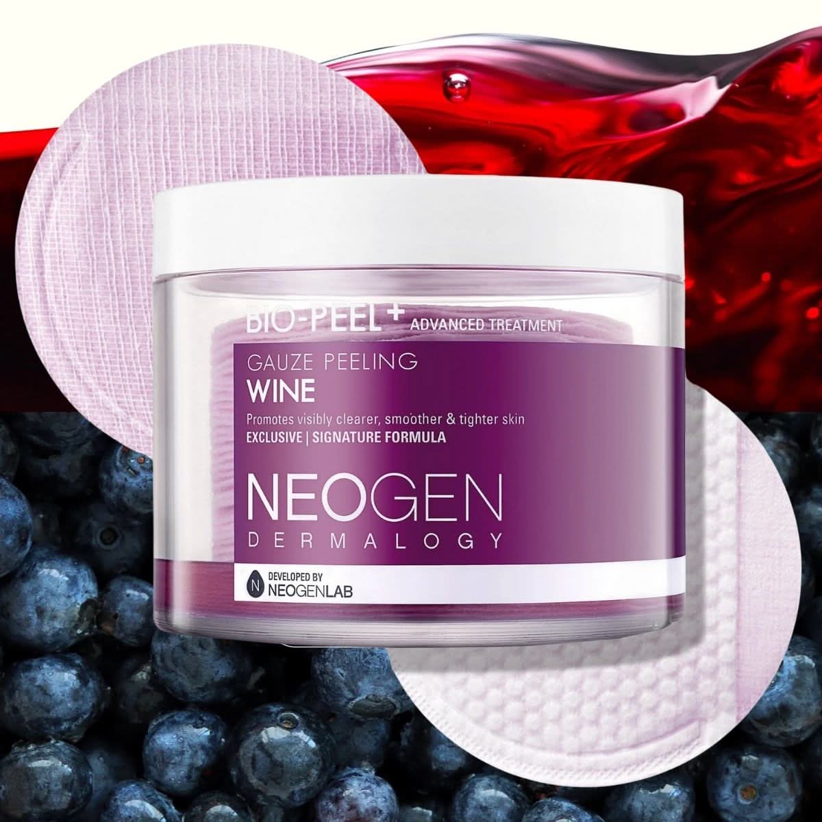 NEOGEN Bio - Peel Gauze Peeling Wine Korean Skincare | VELVET GLOW