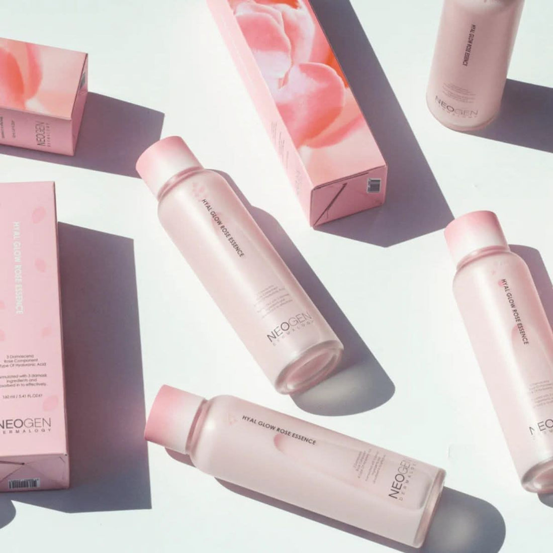 NEOGEN Hyal Glow Rose Essence Korean Skincare | VELVET GLOW