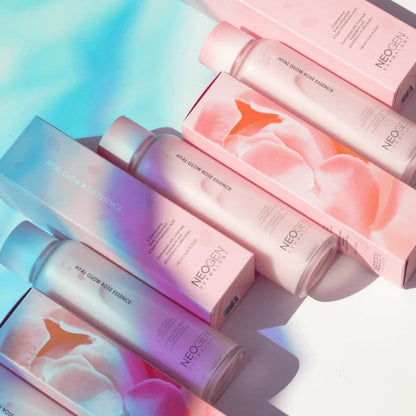 NEOGEN Hyal Glow Rose Essence Korean Skincare | VELVET GLOW