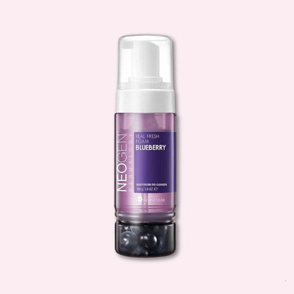 NEOGEN Real Fresh Foam Cleanser Blueberry Korean Skincare | VELVET GLOW