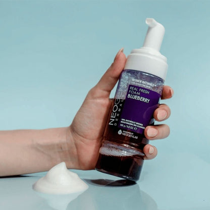 NEOGEN Real Fresh Foam Cleanser Blueberry Korean Skincare | VELVET GLOW