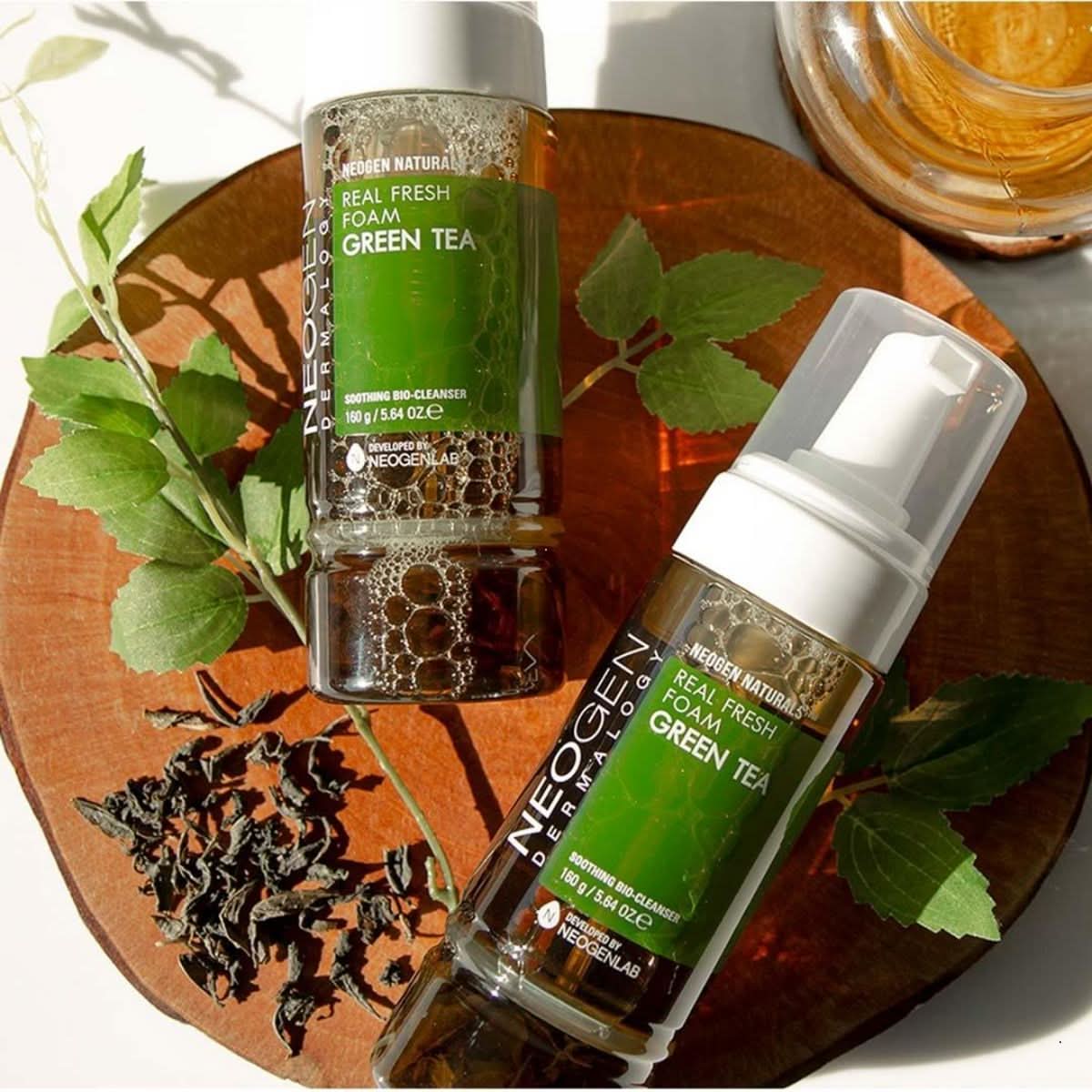 NEOGEN Real Fresh Foam Cleanser Grean Tea Korean Skincare | VELVET GLOW