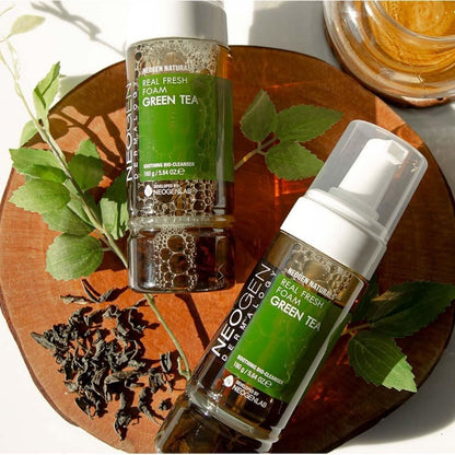 NEOGEN Real Fresh Foam Cleanser Grean Tea Korean Skincare | VELVET GLOW
