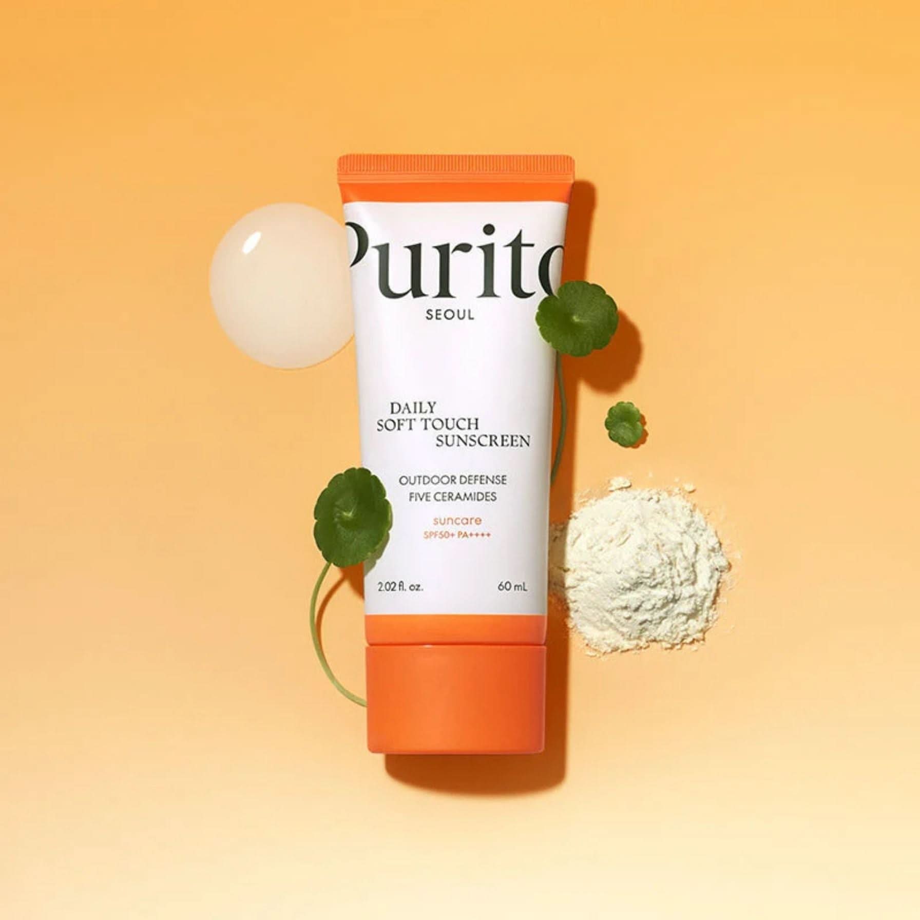 Purito Seoul Daily Soft Touch Sunscreen SPF 50+ PA++++ Korean Skincare | VELVET GLOW