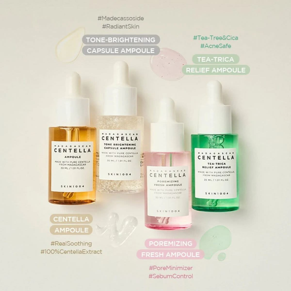 SKIN1004 Madagascar Centella Ampoule Kit Korean Skincare | VELVET GLOW