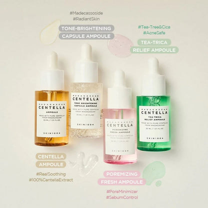 SKIN1004 Madagascar Centella Ampoule Kit Korean Skincare | VELVET GLOW