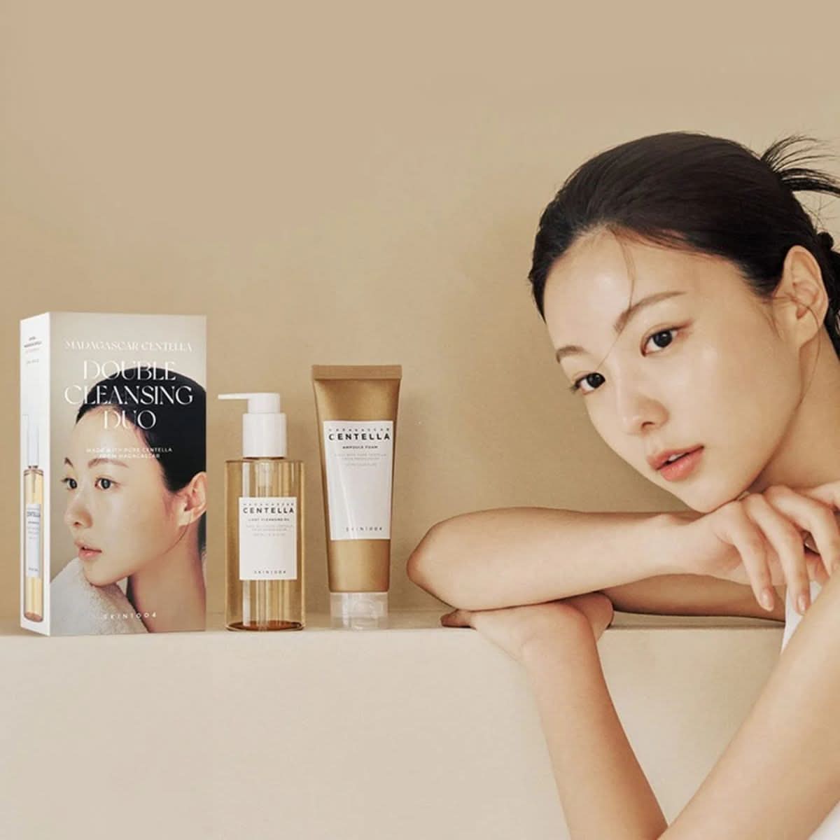 SKIN1004 Madagascar Centella Double Cleansing Duo Korean Skincare | VELVET GLOW