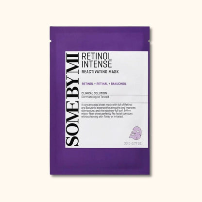 SOME BY MI Retinol Intense Sheetmask Korean Skincare | VELVET GLOW
