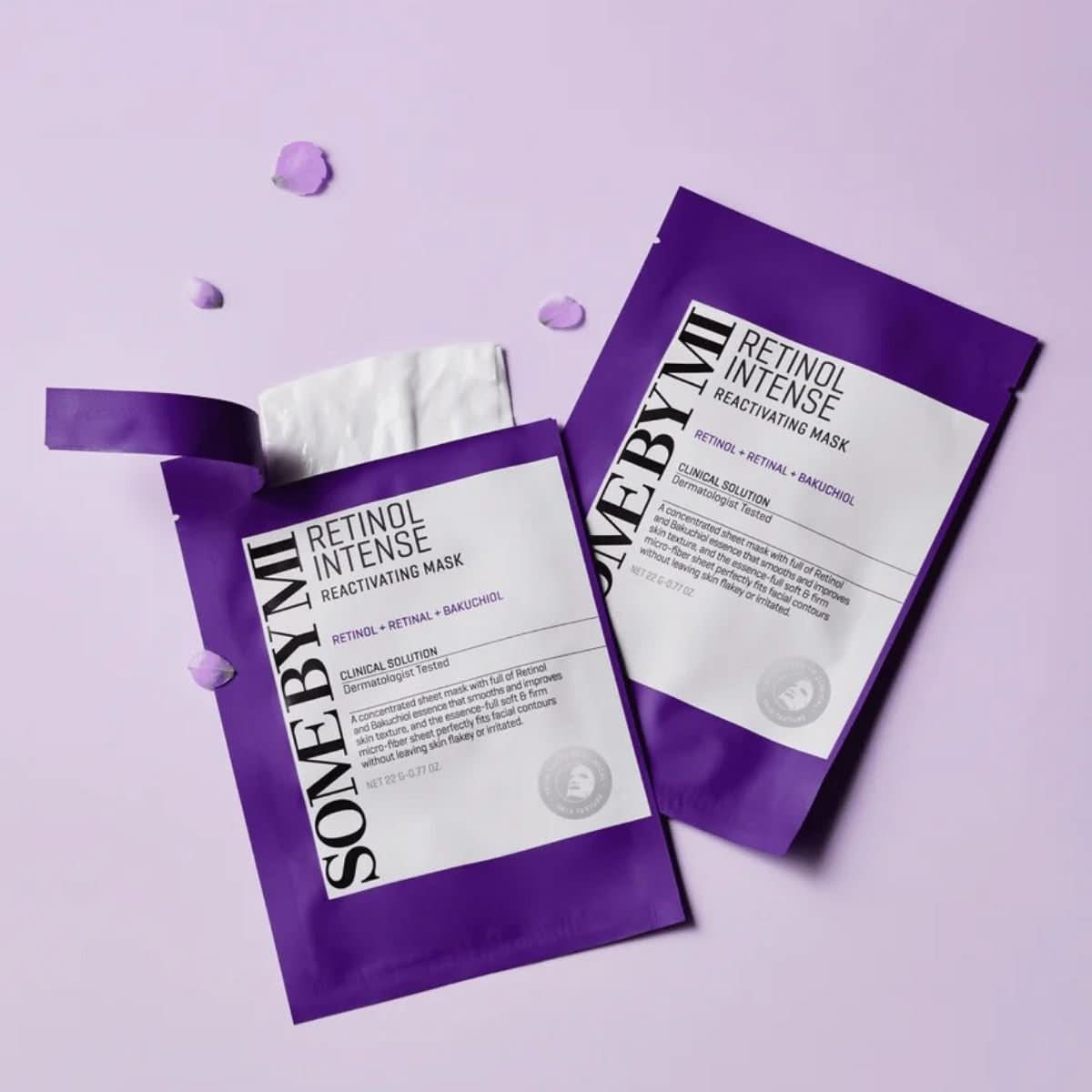 SOME BY MI Retinol Intense Sheetmask Korean Skincare | VELVET GLOW