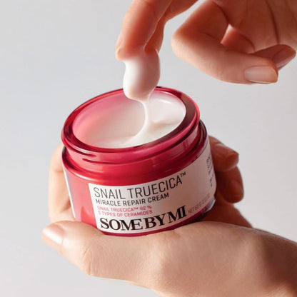 SOME BY MI Snail TrueCICA Miracle Repair Cream Korean Skincare | VELVET GLOW