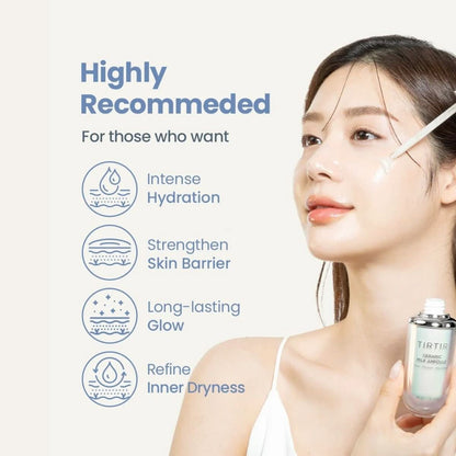 TIRTIR Ceramic Milk Ampoule Korean Skincare | VELVET GLOW