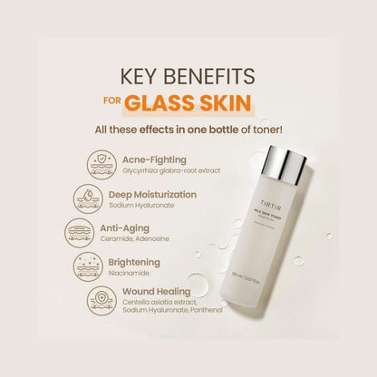 TIRTIR Milk Skin Toner Korean Skincare | VELVET GLOW