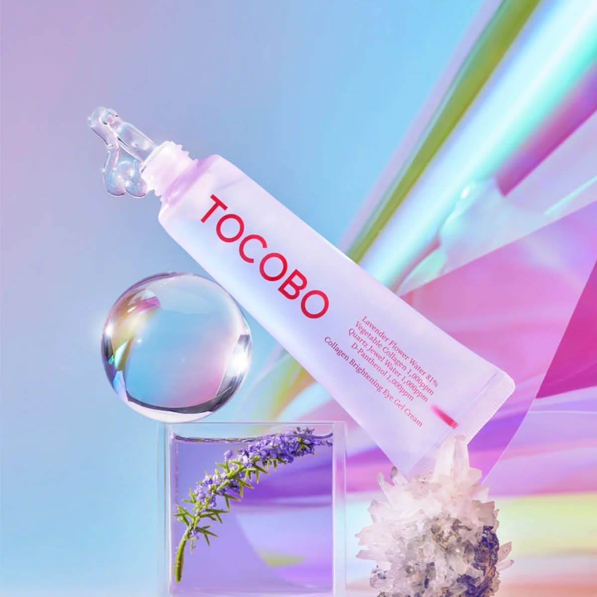 TOCOBO Collagen Brightening Eye Gel Cream Korean Skincare | VELVET GLOW