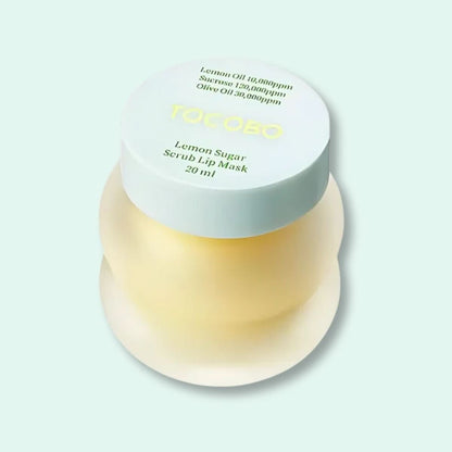 TOCOBO Lemon Sugar Scrub Lip Mask Korean Skincare | VELVET GLOW