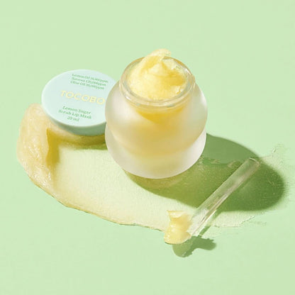 TOCOBO Lemon Sugar Scrub Lip Mask Korean Skincare | VELVET GLOW