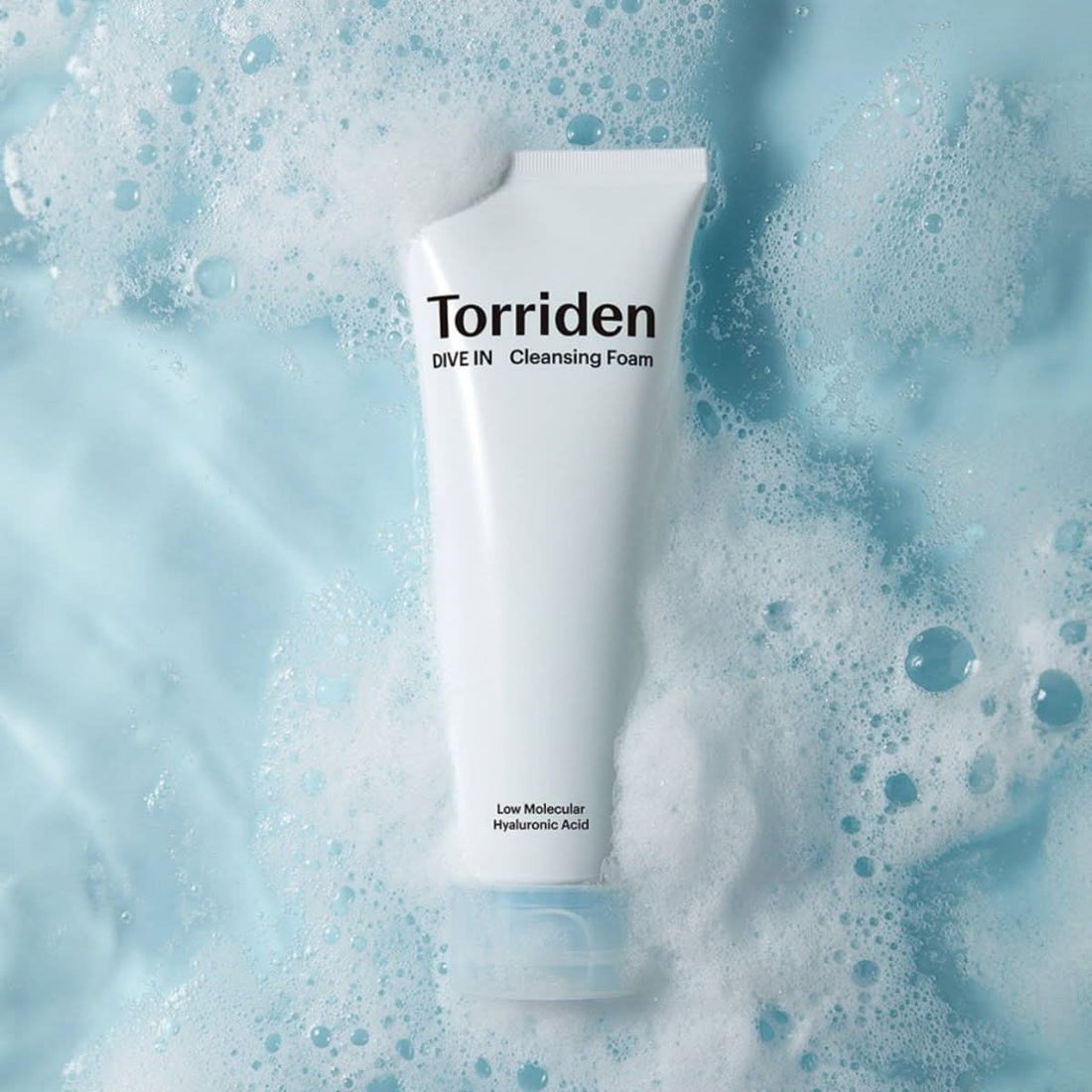 Torriden DIVE - IN Low Molecular Hyaluronic Acid Cleansing Foam Korean Skincare | VELVET GLOW