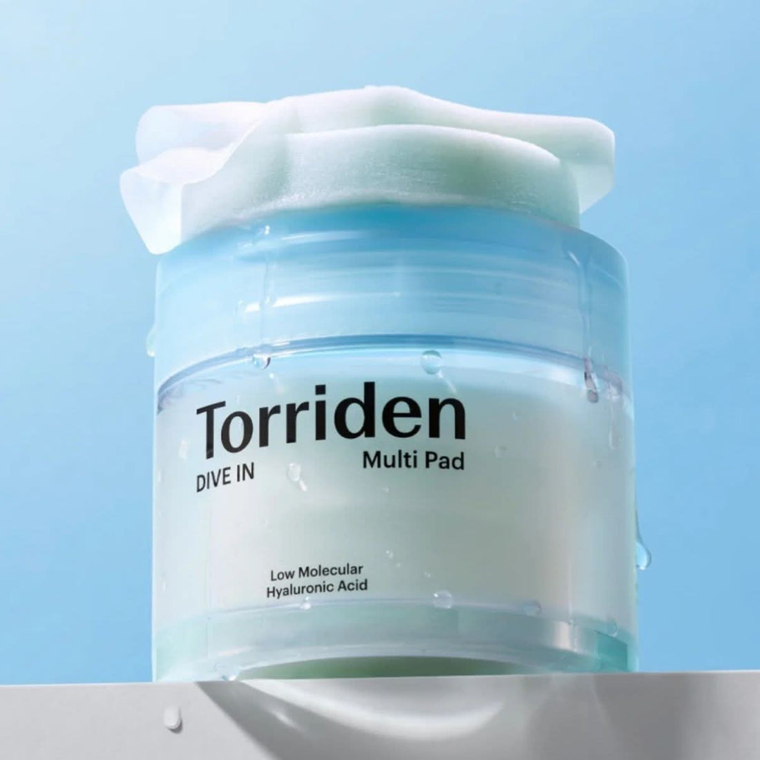Torriden DIVE - IN Low Molecular Hyaluronic Acid Multi Pads Korean Skincare | VELVET GLOW
