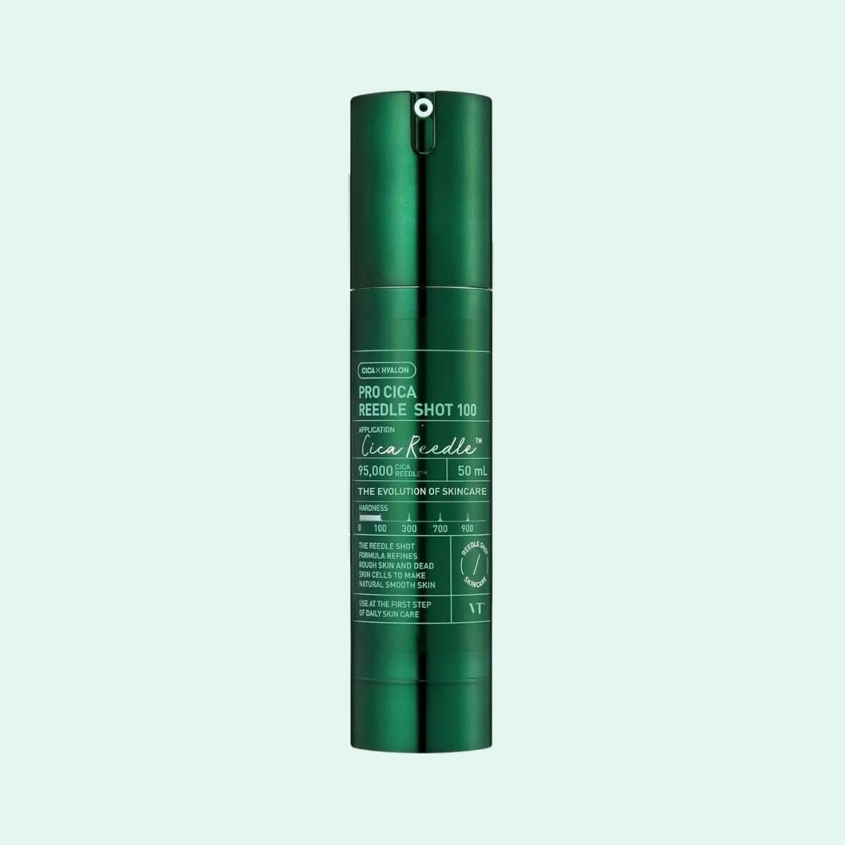 VT Cosmetics Pro Cica Reedle Shot 100 Korean Skincare | VELVET GLOW