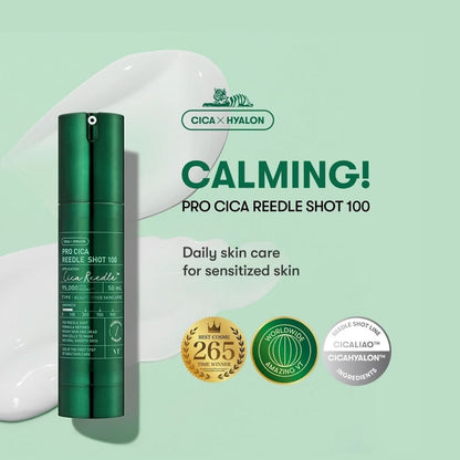 VT Cosmetics Pro Cica Reedle Shot 100 Korean Skincare | VELVET GLOW
