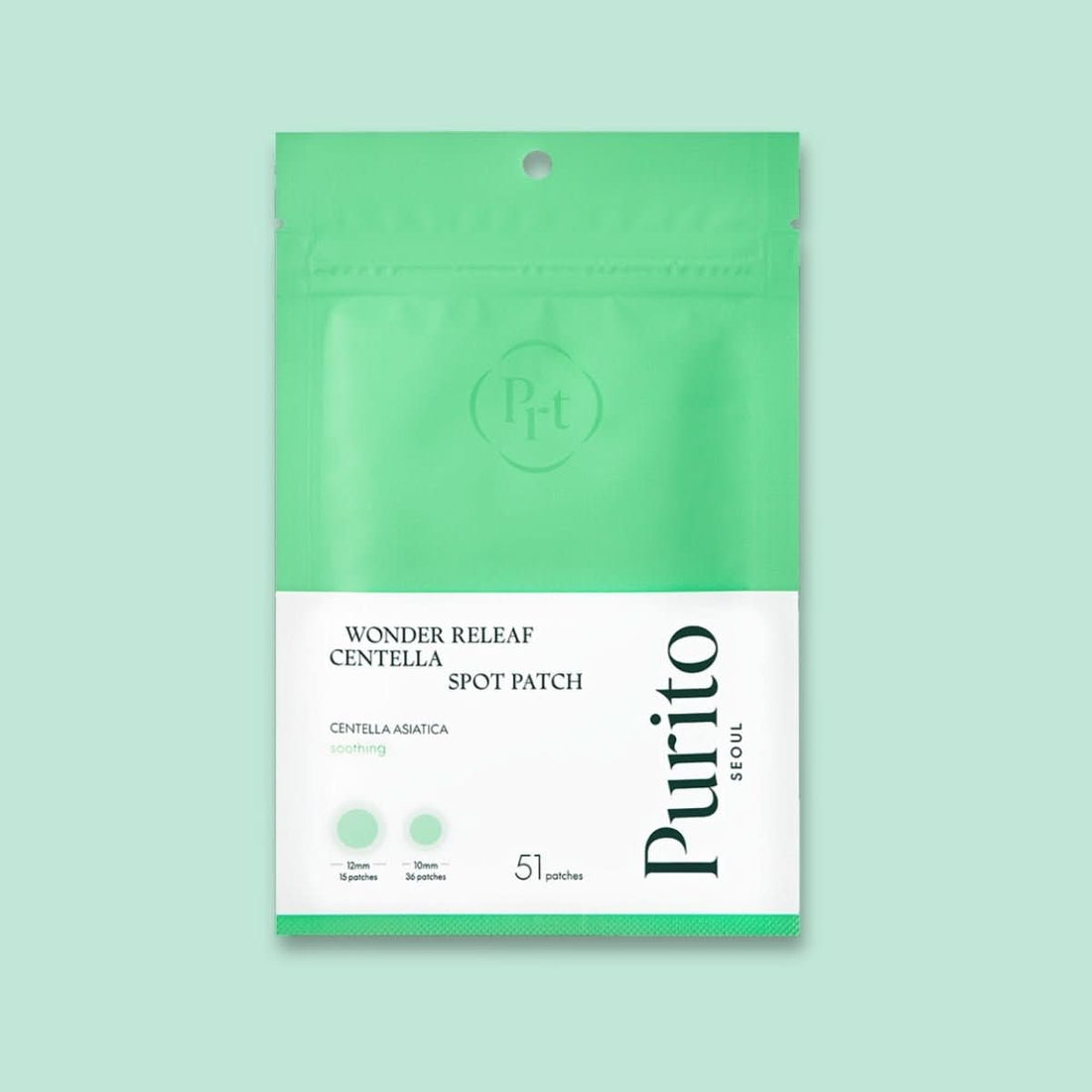 Purito Seoul Wonder Releaf Centella Spot Patch Korean Skincare | VELVET GLOW
