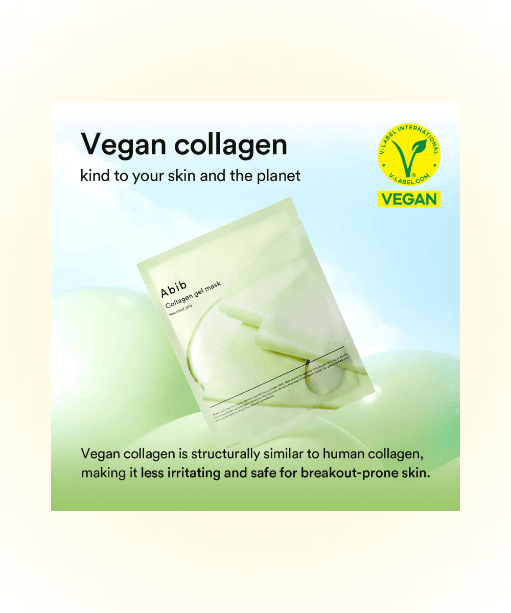Abib Collagen gel mask Heartleaf jelly Korean Skincare | VELVET GLOW