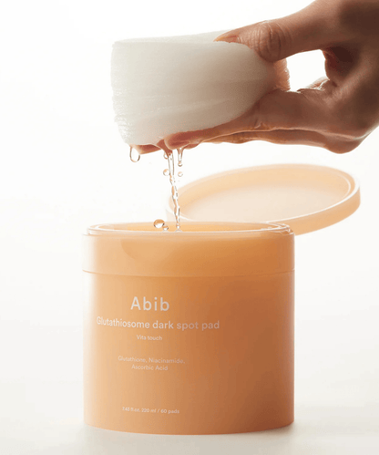 Abib Glutathiosome dark spot pad Vita touch Korean Skincare | VELVET GLOW