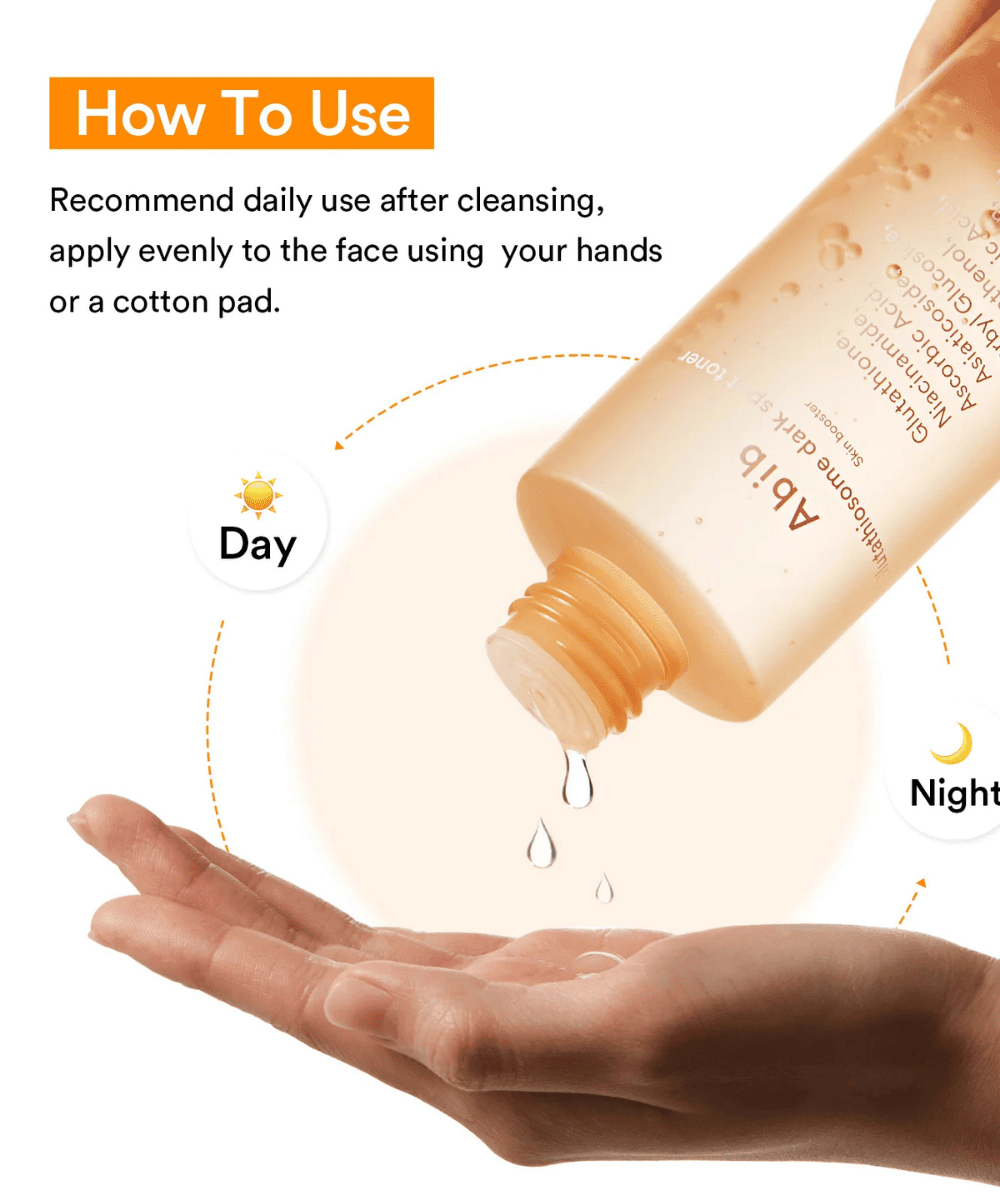 Abib Glutathiosome dark spot toner Skin booster Korean Skincare | VELVET GLOW