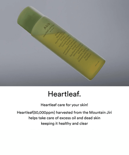 Abib Heartleaf calming toner Skin booster Korean Skincare | VELVET GLOW