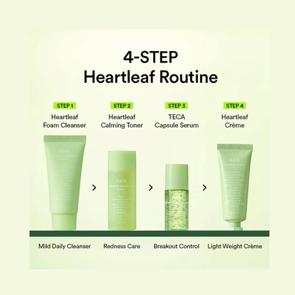 Abib Heartleaf calming Trial Kit Korean Skincare | VELVET GLOW