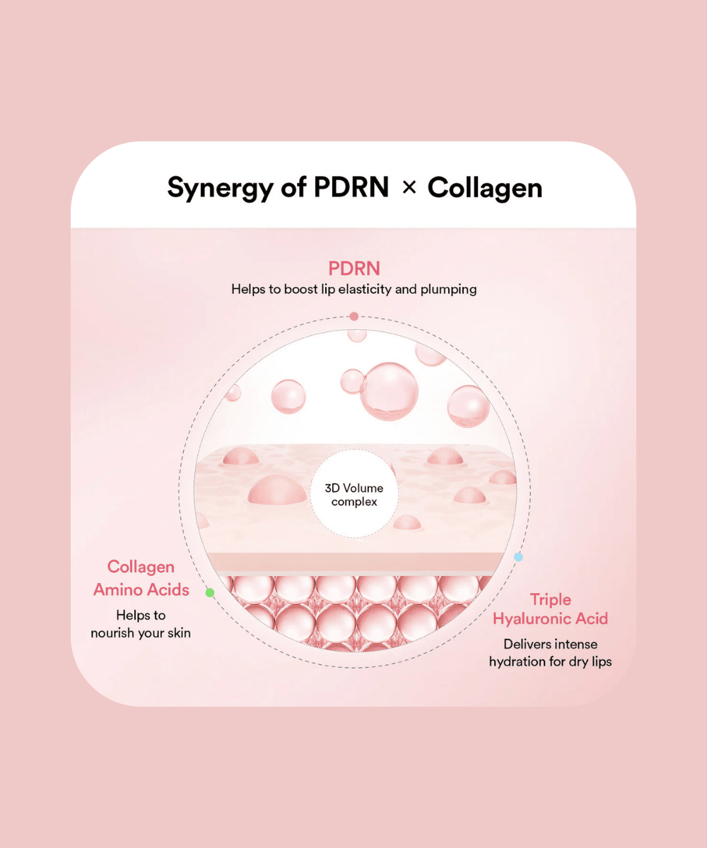 Abib PDRN collagen lip mask Glazed jelly Korean Skincare | VELVET GLOW