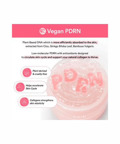 Abib PDRN collagen overnight mask Firming jelly Korean Skincare | VELVET GLOW