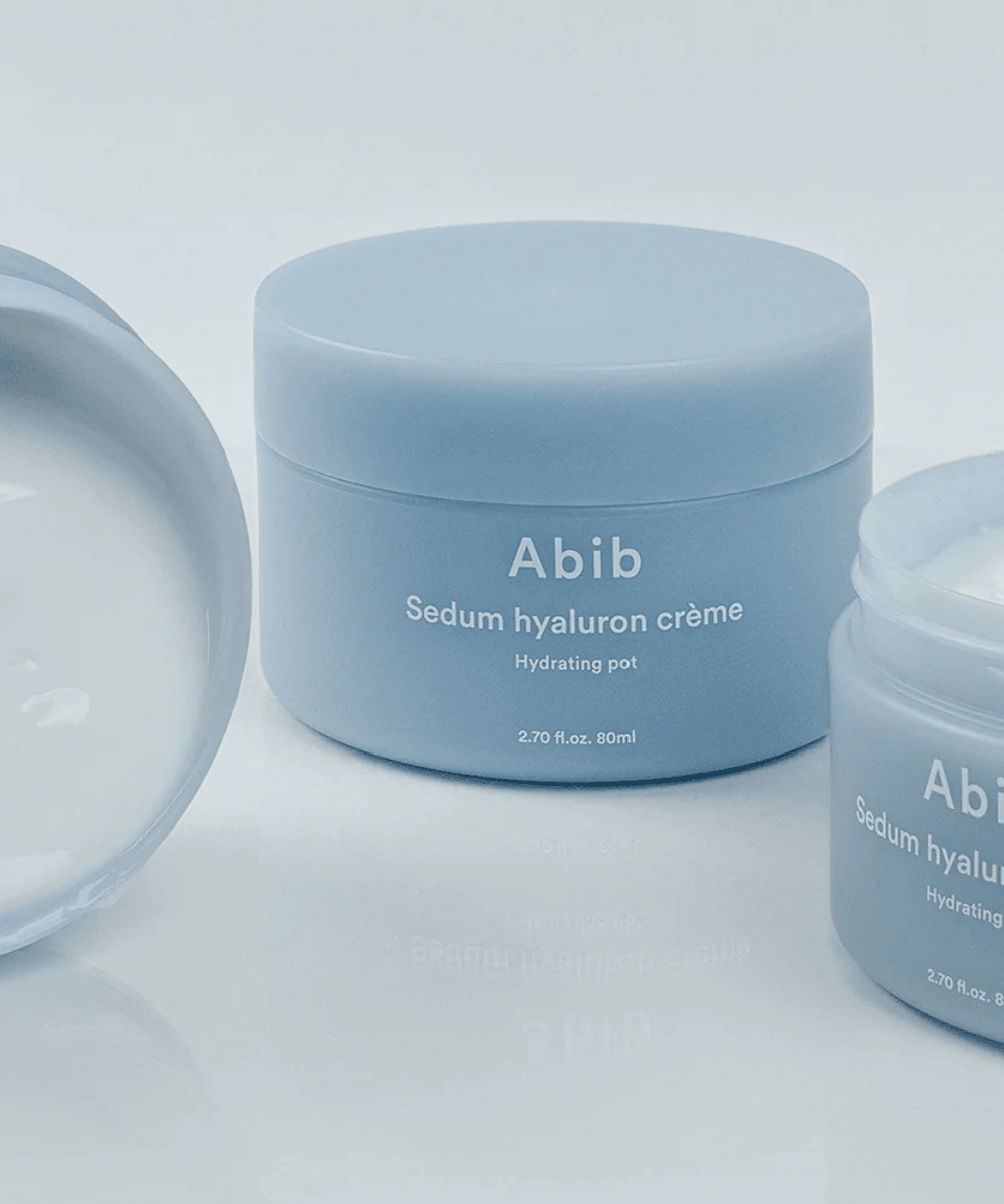 Abib Sedum hyaluron cream Hydrating pot Korean Skincare | VELVET GLOW