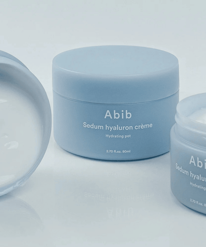 Abib Sedum hyaluron cream Hydrating pot Korean Skincare | VELVET GLOW