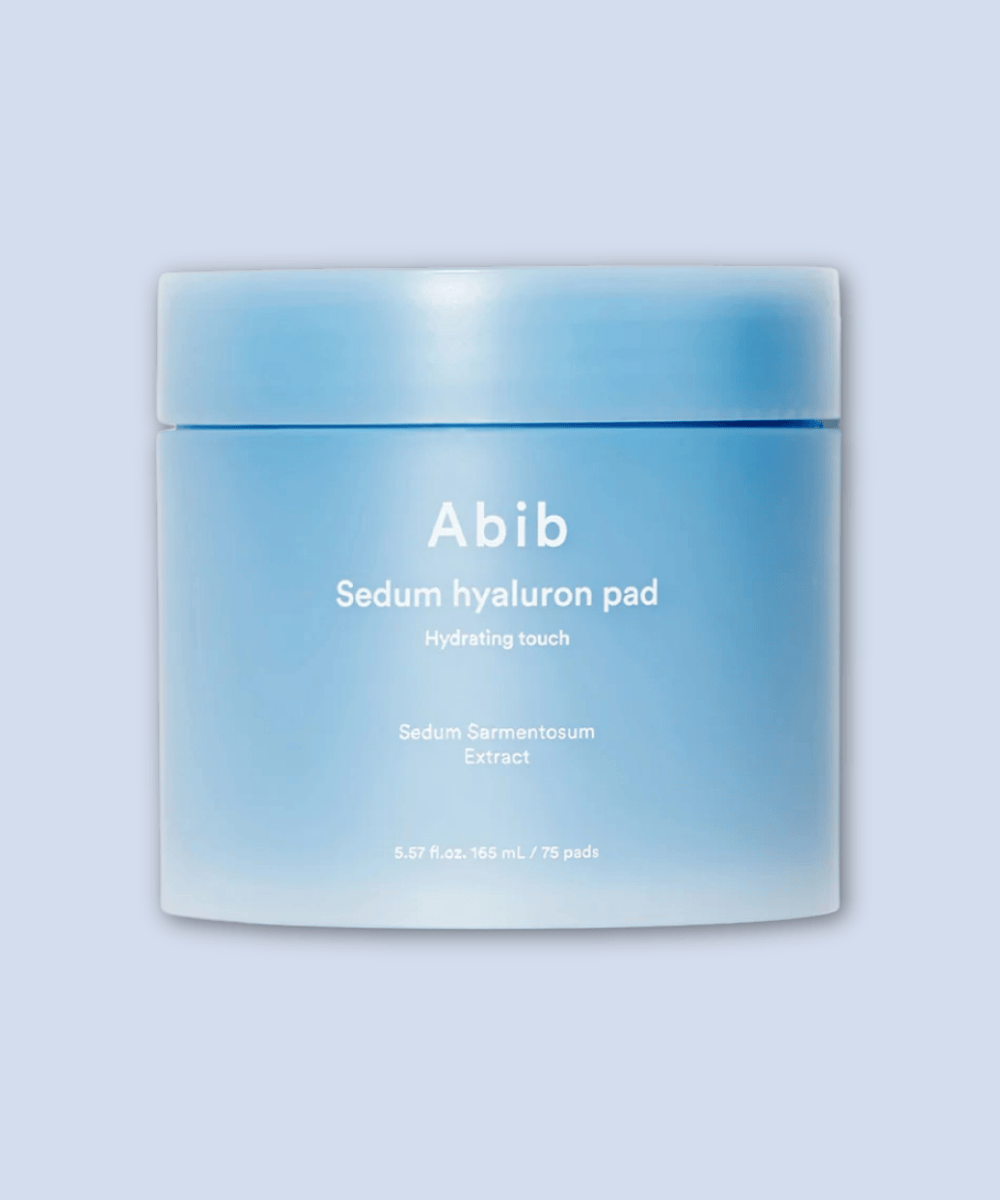 Abib Sedum hyaluron pad Hydrating touch Korean Skincare | VELVET GLOW