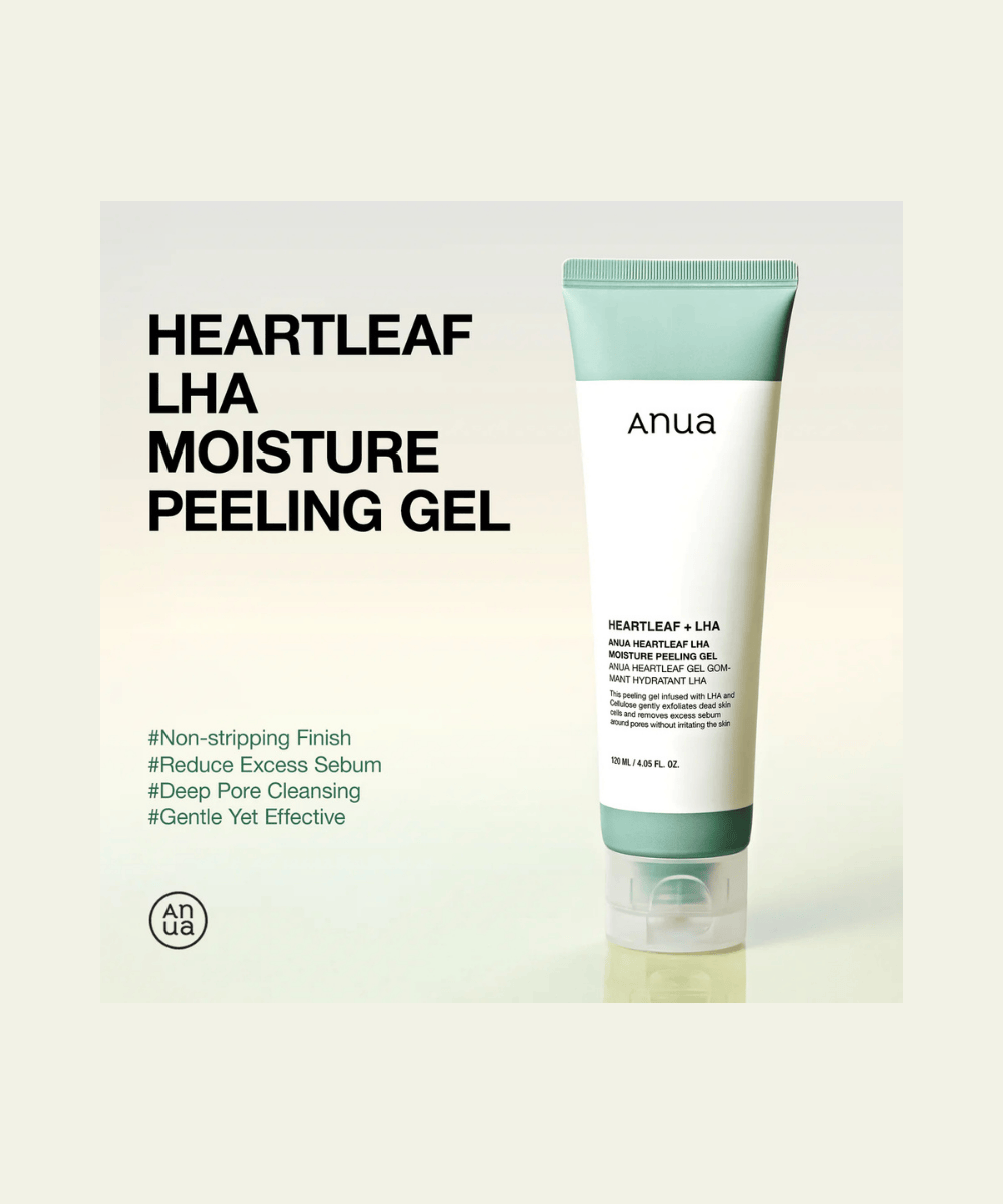 Anua Heartleaf LHA Moisture Peeling Gel Korean Skincare | VELVET GLOW