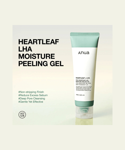 Anua Heartleaf LHA Moisture Peeling Gel Korean Skincare | VELVET GLOW