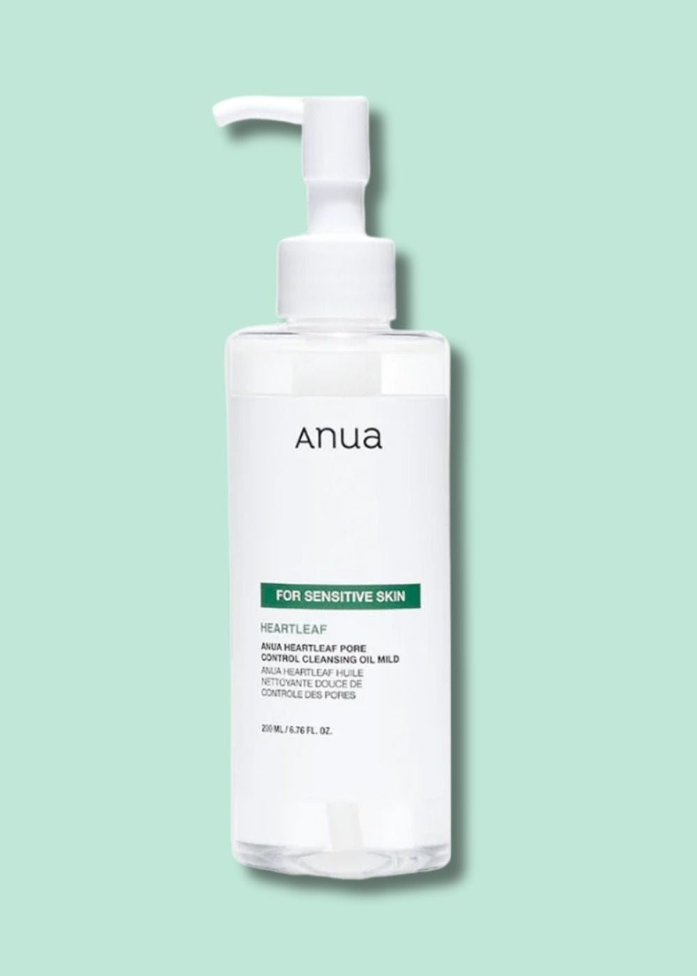Anua Heartleaf Pore Control Cleansing Oil Mild Korean Skincare | VELVET GLOW