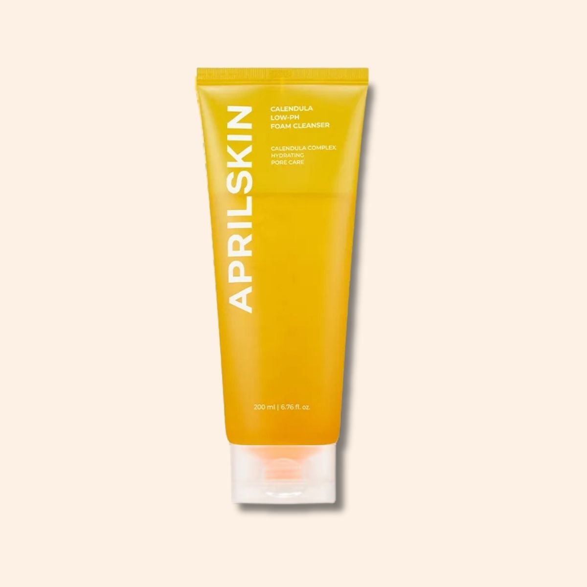APRILSKIN Calendula Low-pH Foam Cleanser Korean Skincare | VELVET GLOW