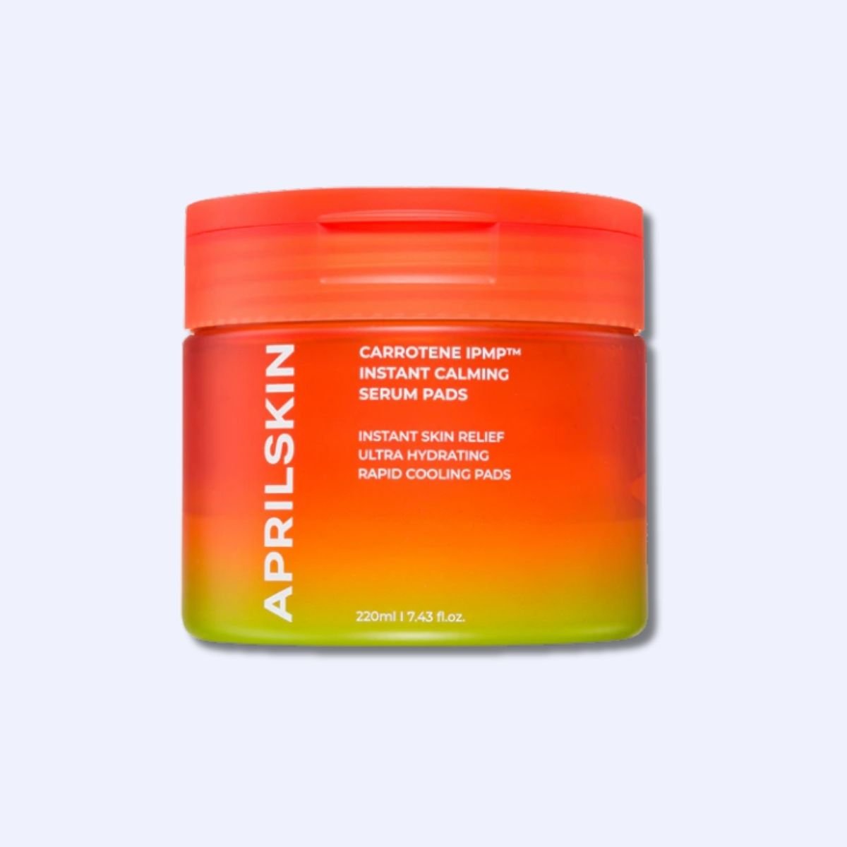 APRILSKIN Carrotene IPMP™ Instant Calming Serum Pads Korean Skincare | VELVET GLOW